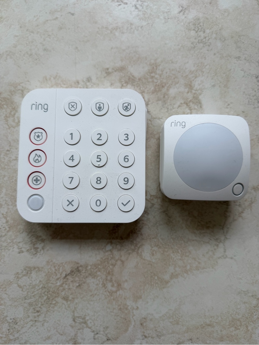 RING 2nd Generation Keypad and Motion Sensor